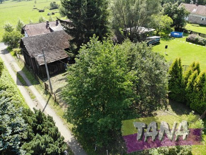 Prodej stavebního pozemku 438m2 se stodolou v nádherné lokalitě Hrdoňovice v Českém ráji. - Fotka 1